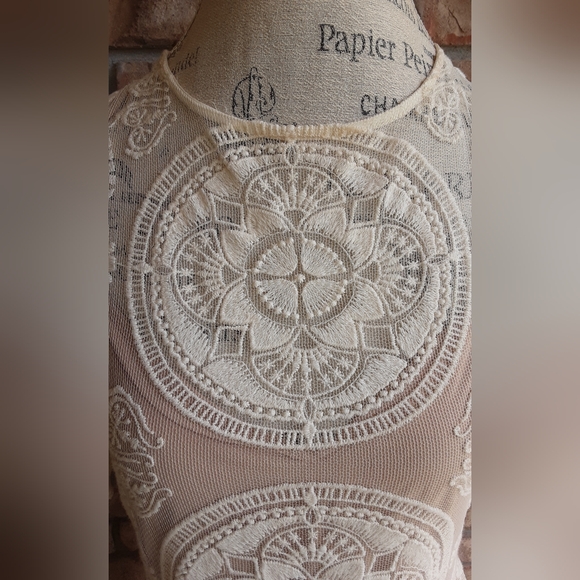 Jen's Pirate Booty Lace Cotton Embroidered Dress. - Picture 2 of 13